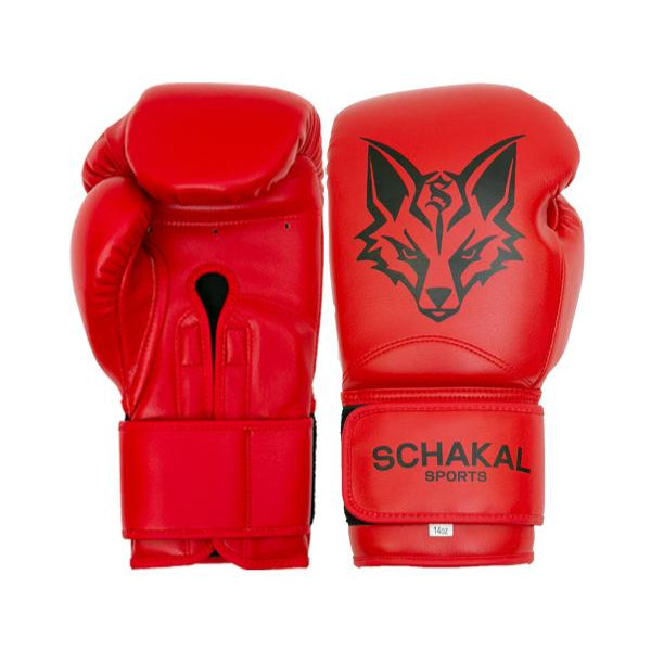 Schakalsports Boxhandschuhe MMA-Handschuhe rot