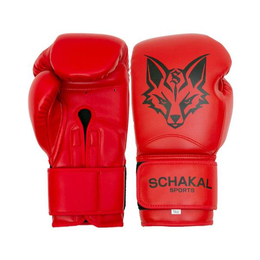 Schakalsports Boxhandschuhe MMA-Handschuhe rot