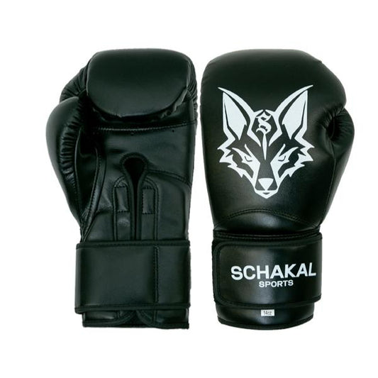 Schakalsports Boxhandschuhe MMA-Handschuhe schwarz