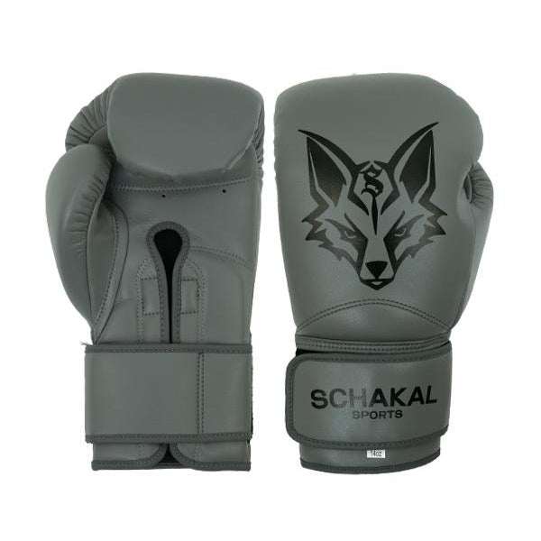 Schakalsports Boxhandschuhe MMA-Handschuhe grau