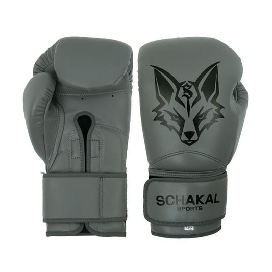 Schakalsports Boxhandschuhe MMA-Handschuhe grau